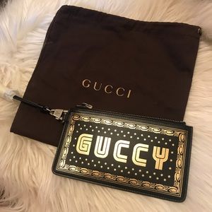 Gucci Guccy wallet wristlet brand new